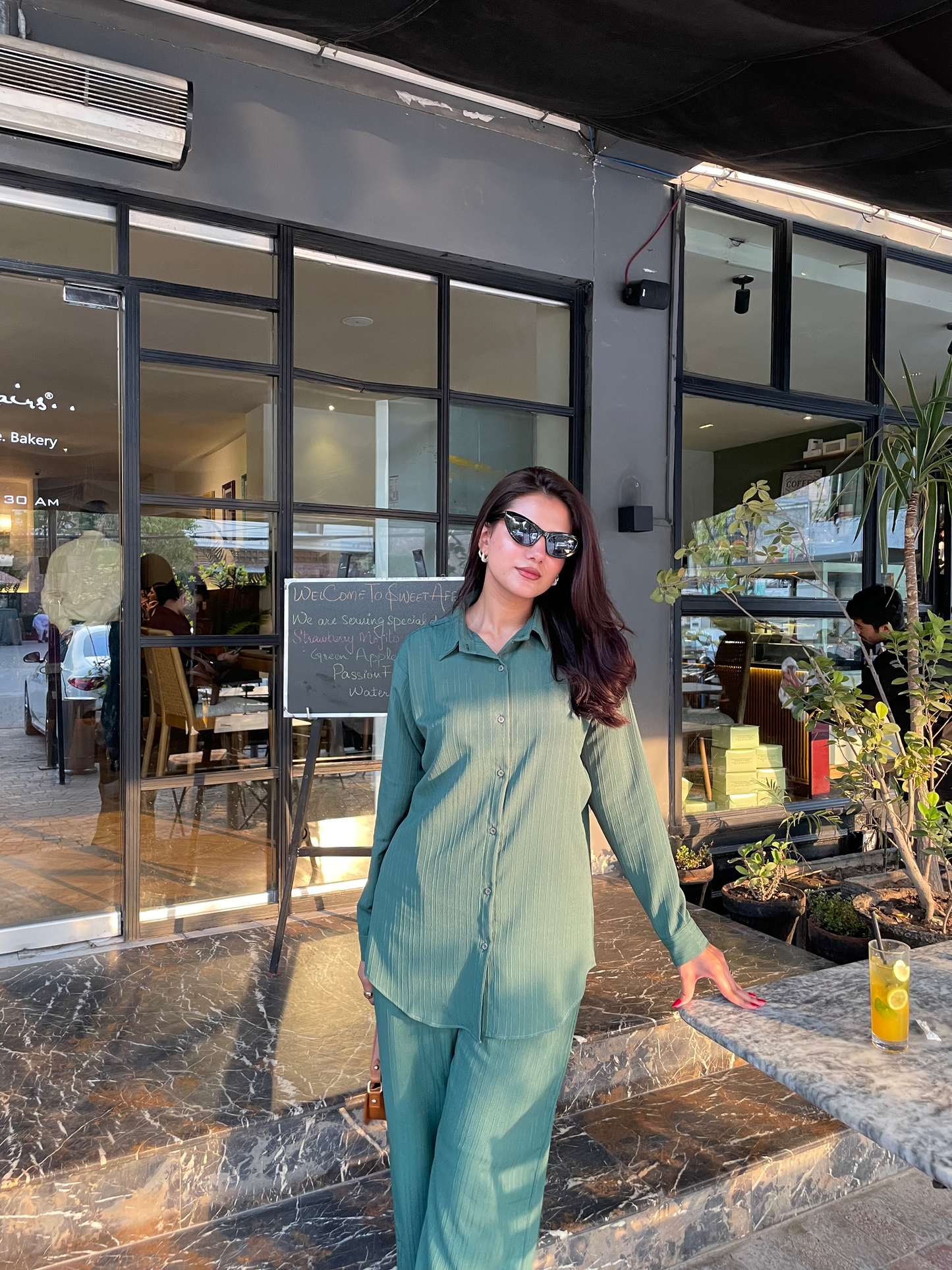 Green Co-ord Set