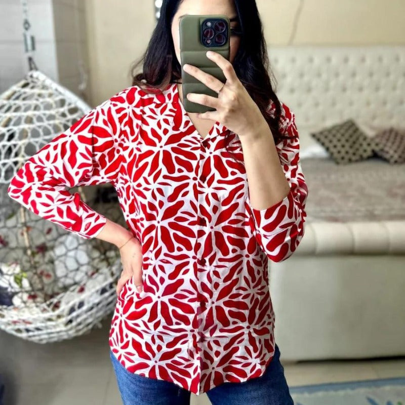 Floral Printed Shirt