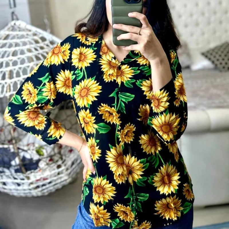 Sunflower Printed Shirt