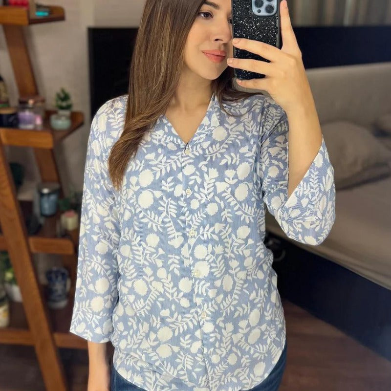 Floral Printed Shirt